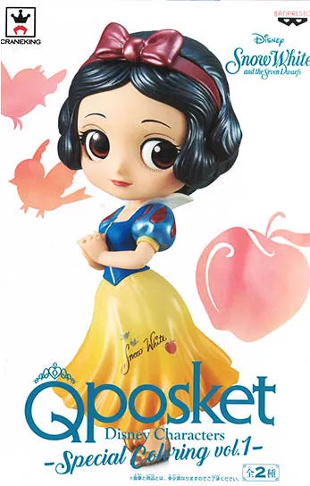 Banpresto Disney 迪士尼 Snow White 白雪公主 Qposket Special Coloring vol 1 公主 景品
